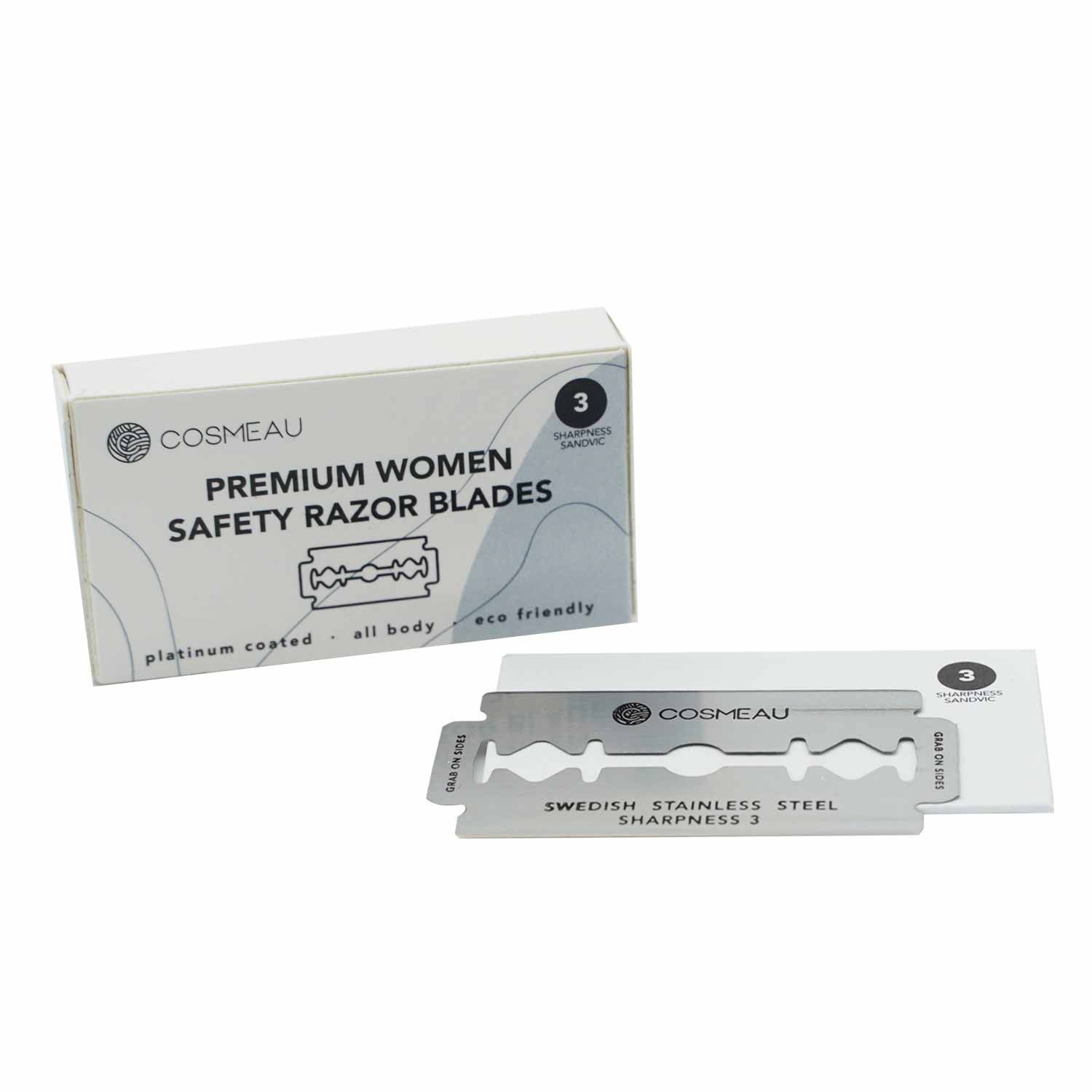 Cosmeau Safety Razor Blades voor vrouwen
